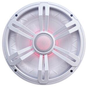Par de altavoces RGB SUBWOOFER. Color Blanco.  - Global Nautic