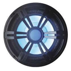 Par de altavoces RGB SUBWOOFER color negro.